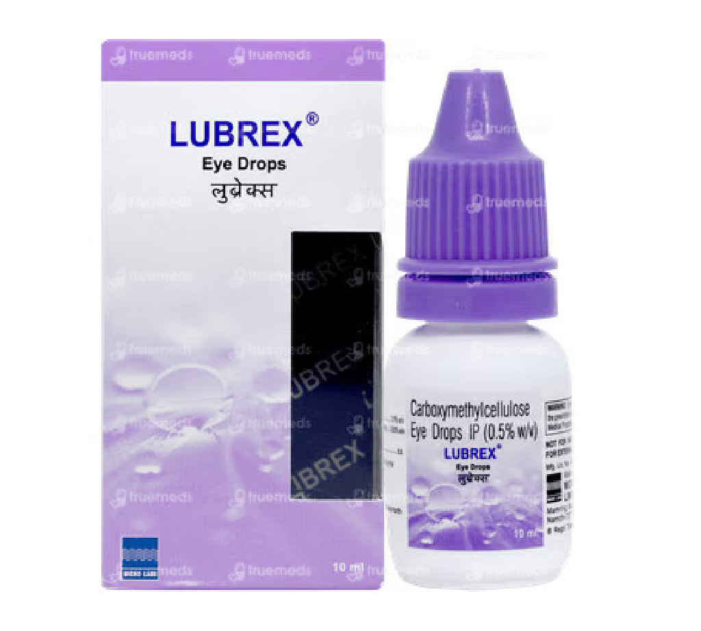 Lubrex Eye Drops 10ml / Carboxymethylcellulose ( 0.5% w/v)