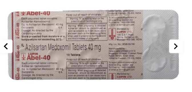 Abel 40 Tablet (1 strip) - Image 2