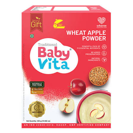 BABY VITA WHEAT APPLE POWDER