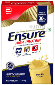 ENSURE HIGH PROTEIN VANILA FLAVOUR POWDER
