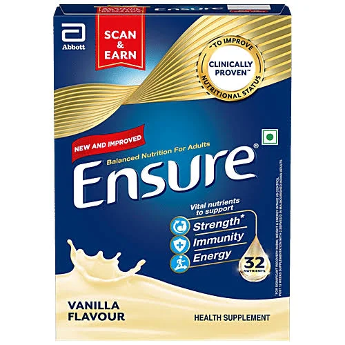 ENSURE VANILA FLAVOUR